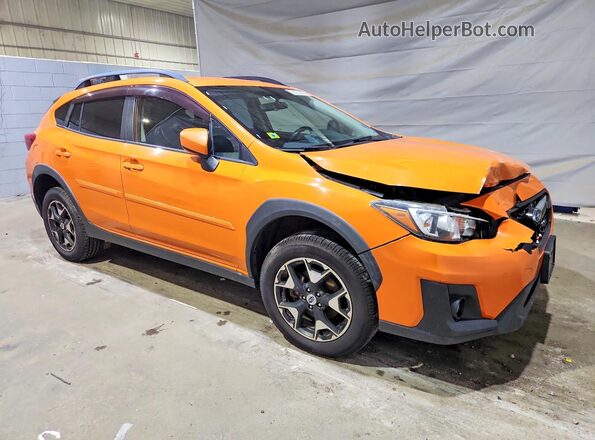 JF2GTABC8JH298157 2018 SUBARU CROSSTREK Orange Առջևի աջ
