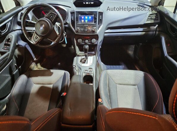 JF2GTABC8JH298157 2018 SUBARU CROSSTREK Orange Առջևի վահանակի տեսք