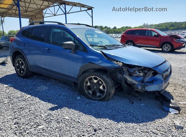 JF2GTABC8L8225650 2020 SUBARU CROSSTREK Blue Delantero derecho