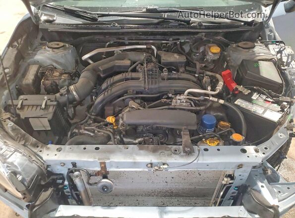 JF2GTABC8M8358569 2021 SUBARU CROSSTREK Gray Widok komory silnika