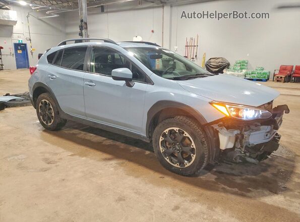 JF2GTABC8M8358569 2021 SUBARU CROSSTREK Gray Przód prawy