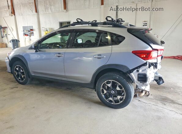 JF2GTABC9JH215612 2018 SUBARU CROSSTREK Silver Rear left