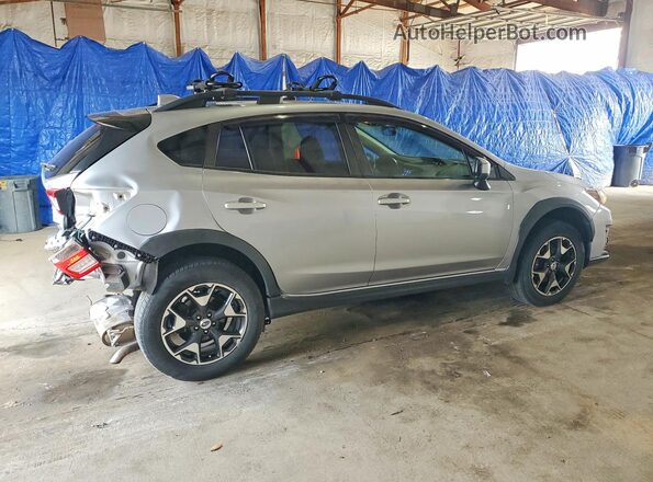 JF2GTABC9JH215612 2018 SUBARU CROSSTREK Silver Rear right