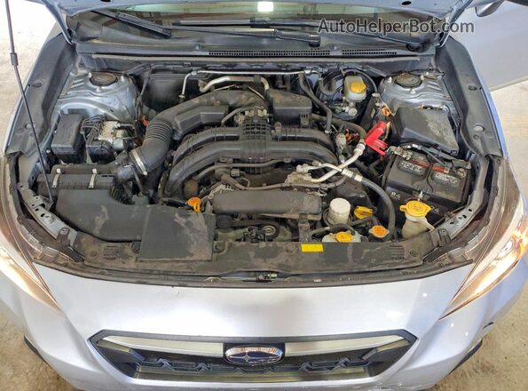 JF2GTABC9JH215612 2018 SUBARU CROSSTREK Silver Engine compartment view