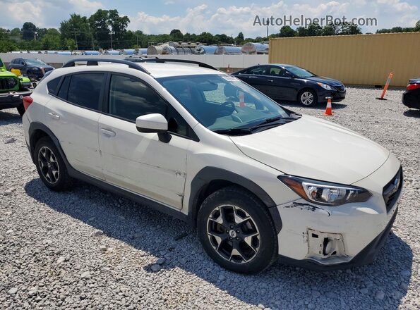 JF2GTABC9JH244575 2018 SUBARU CROSSTREK White წინა მარჯვენა