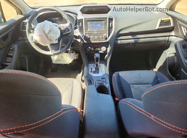 JF2GTABC9JH285109 2018 SUBARU CROSSTREK Maroon Dashboard view