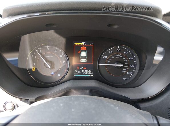 JF2GTABC9L8263162 2020 SUBARU CROSSTREK Black Vista de los asientos traseros