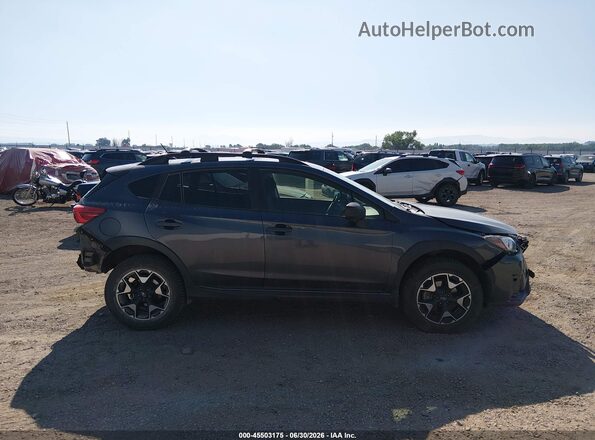 JF2GTABC9L8263162 2020 SUBARU CROSSTREK Black Vista interior trasera