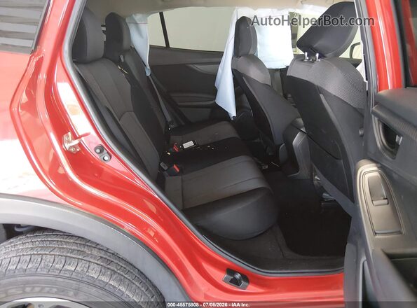 JF2GTABC9MH396859 2021 SUBARU CROSSTREK Red VIN კოდის სტიკერის ხედი