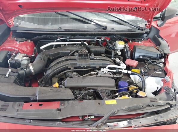 JF2GTABC9MH396859 2021 SUBARU CROSSTREK Red უკანა ხედი