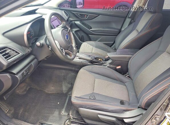 JF2GTABCXJH232256 2018 SUBARU CROSSTREK Charcoal Widok wnętrza z przodu