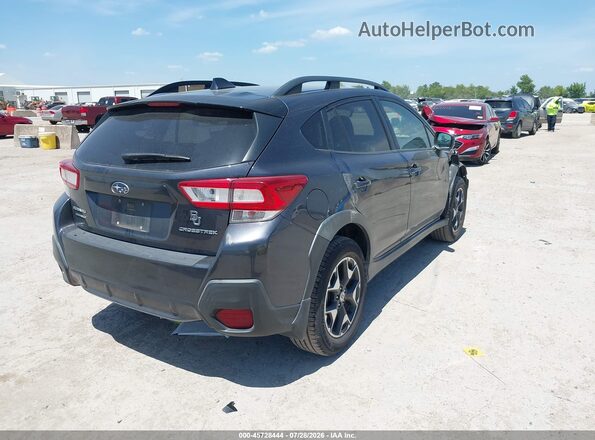 JF2GTABCXJH322197 2018 SUBARU CROSSTREK Серый Задняя правая четверть