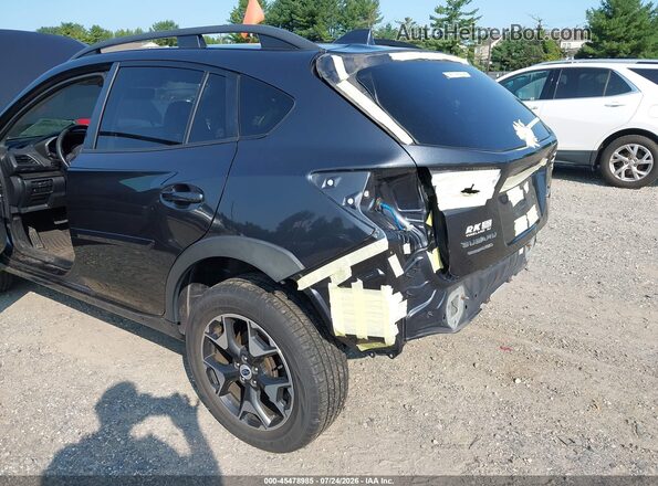 JF2GTABCXJH322958 2018 SUBARU CROSSTREK Black Vista frontal
