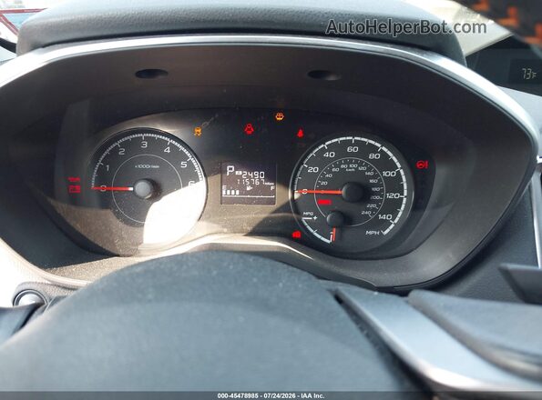 JF2GTABCXJH322958 2018 SUBARU CROSSTREK Black Vista de los asientos traseros