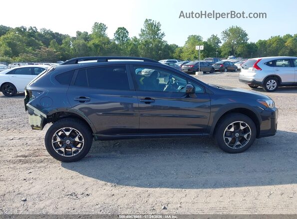 JF2GTABCXJH322958 2018 SUBARU CROSSTREK Black Vista interior trasera