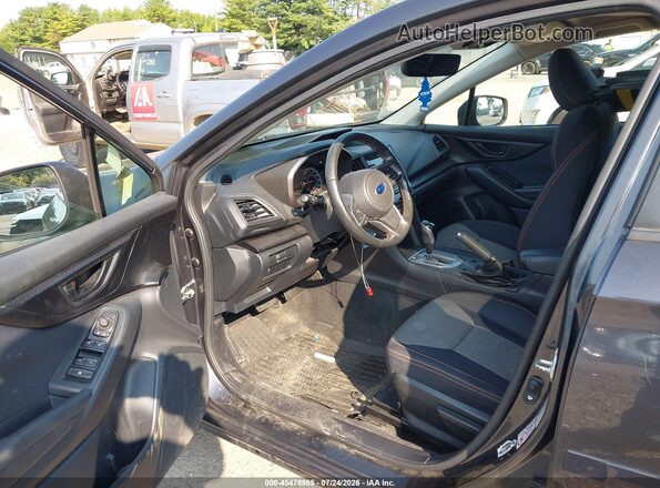 JF2GTABCXJH322958 2018 SUBARU CROSSTREK Black Vista interior delantera