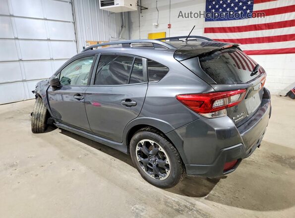 JF2GTABCXMH216353 2021 SUBARU CROSSTREK Gray უკანა მარცხენა