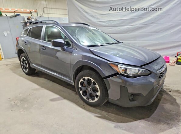 JF2GTABCXMH216353 2021 SUBARU CROSSTREK Gray წინა მარჯვენა