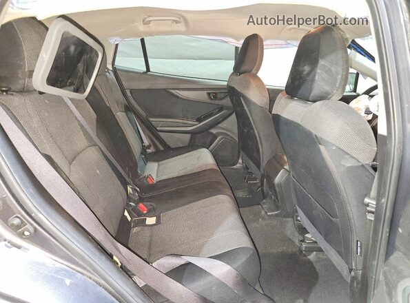 JF2GTABCXMH216353 2021 SUBARU CROSSTREK Gray უკანა სავარძლების ხედი