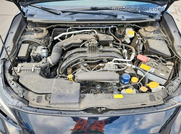 JF2GTABCXMH239065 2021 SUBARU CROSSTREK Black Vista del compartimento del motor