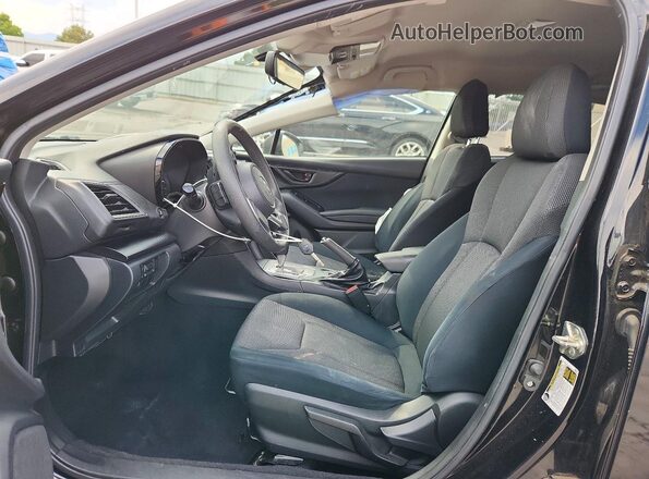 JF2GTABCXMH239065 2021 SUBARU CROSSTREK Black Vista interior delantera