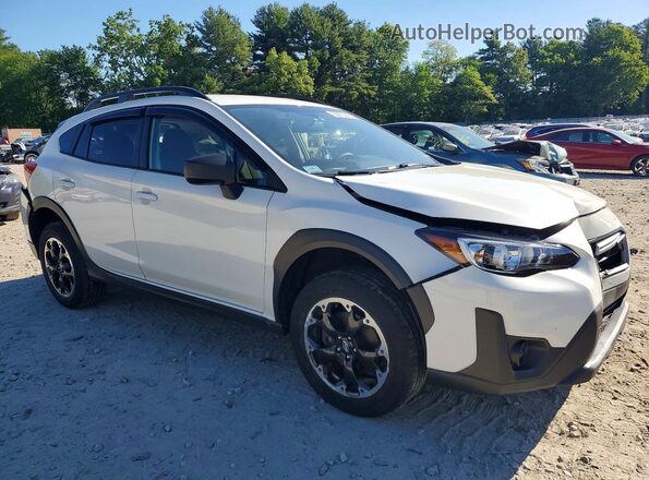 JF2GTABCXMH393243 2021 SUBARU CROSSTREK Белый Передняя правая четверть