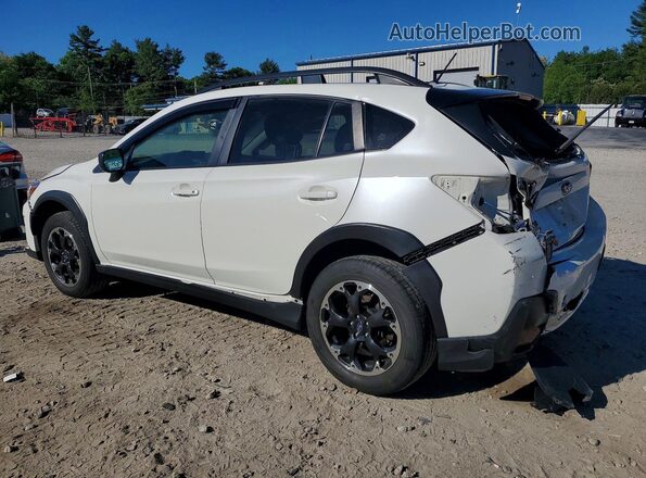 JF2GTABCXMH393243 2021 SUBARU CROSSTREK Белый Задняя левая четверть