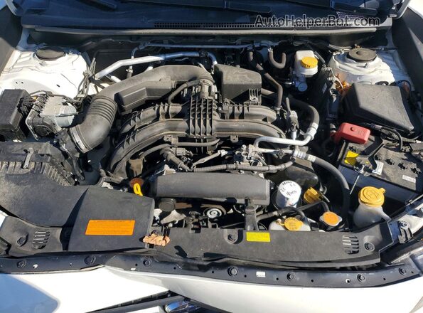 JF2GTABCXMH393243 2021 SUBARU CROSSTREK Белый Вид подкапотного пространства