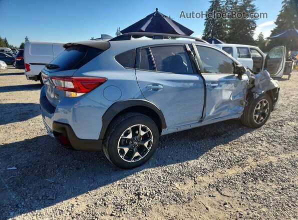 JF2GTACC0K8330938 2019 SUBARU CROSSTREK Blue Trasero derecho