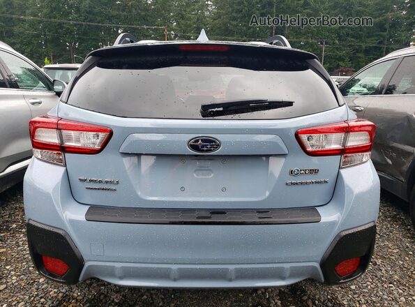 JF2GTACC0K8330938 2019 SUBARU CROSSTREK Blue Vista trasera