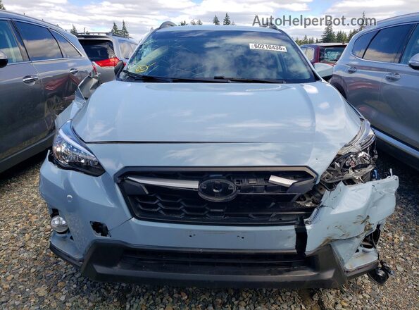 JF2GTACC0K8330938 2019 SUBARU CROSSTREK Blue Vista frontal