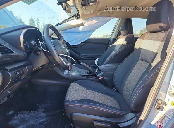 JF2GTACC0K8330938 2019 SUBARU CROSSTREK Blue Vista interior delantera