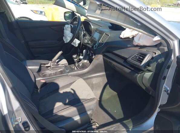 JF2GTACC0MG226815 2021 SUBARU CROSSTREK Silver Front interior view