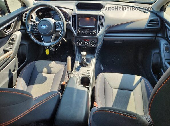 JF2GTACC0NG279340 2022 SUBARU CROSSTREK Blue Widok deski rozdzielczej