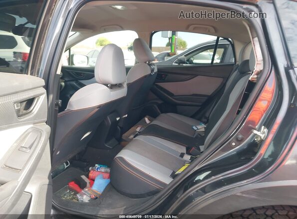 JF2GTACC1K8246787 2019 SUBARU CROSSTREK Gray Widok naklejki z numerem VIN