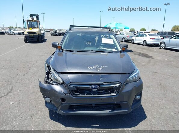 JF2GTACC1K8246787 2019 SUBARU CROSSTREK Gray Widok zestawu wskaźników