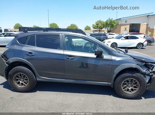 JF2GTACC1K8246787 2019 SUBARU CROSSTREK Gray Widok wnętrza z tyłu