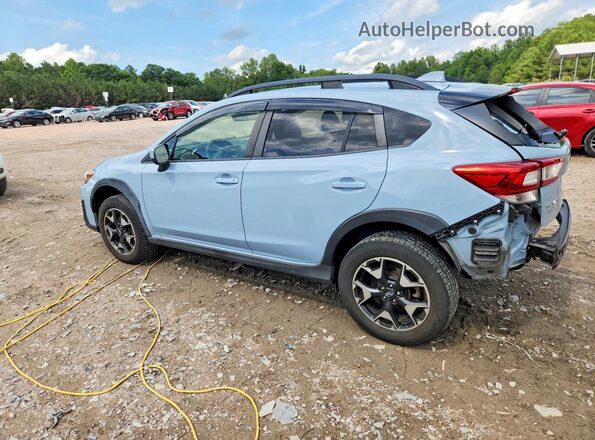 JF2GTACC1KH227835 2019 SUBARU CROSSTREK Gray Trasero izquierdo
