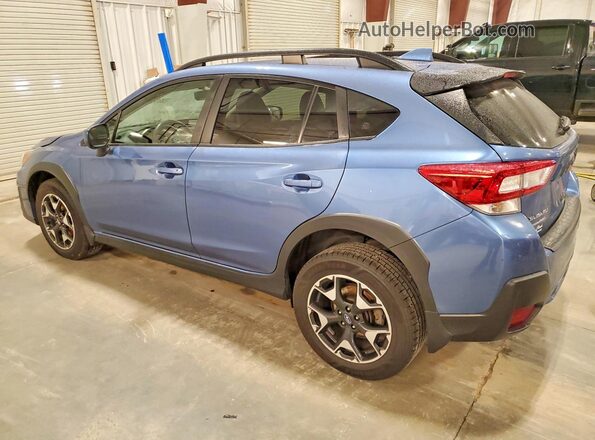 JF2GTACC1KH319902 2019 SUBARU CROSSTREK Blue Trasero izquierdo