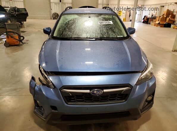 JF2GTACC1KH319902 2019 SUBARU CROSSTREK Blue Vista frontal
