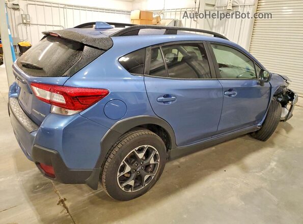 JF2GTACC1KH319902 2019 SUBARU CROSSTREK Blue Trasero derecho