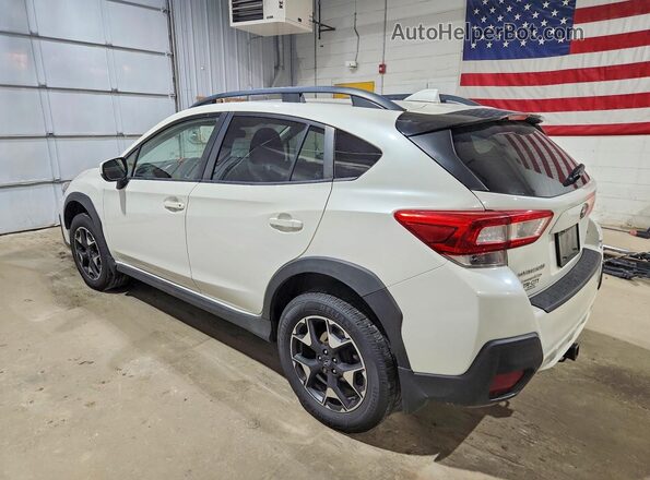 JF2GTACC1KH338319 2019 SUBARU CROSSTREK White Задня ліва чверть