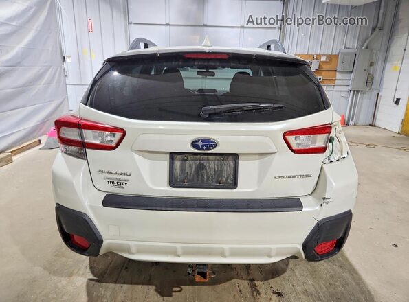 JF2GTACC1KH338319 2019 SUBARU CROSSTREK White Вид ззаду
