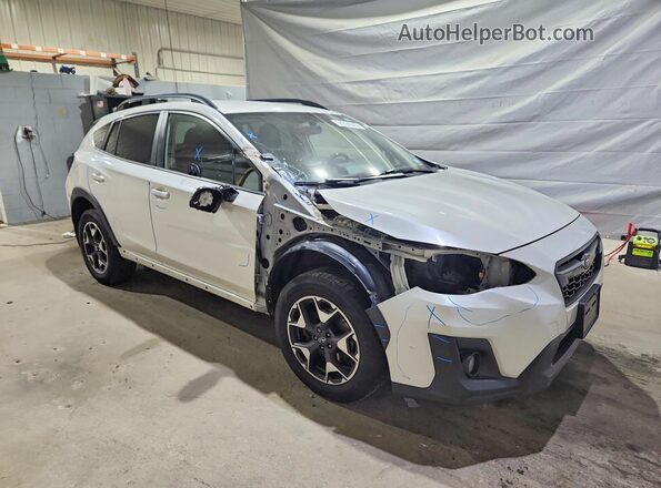 JF2GTACC1KH338319 2019 SUBARU CROSSTREK White Передня права чверть