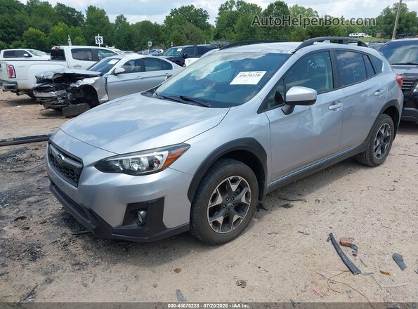 JF2GTACC2K8216424 2019 SUBARU CROSSTREK Silver Front left