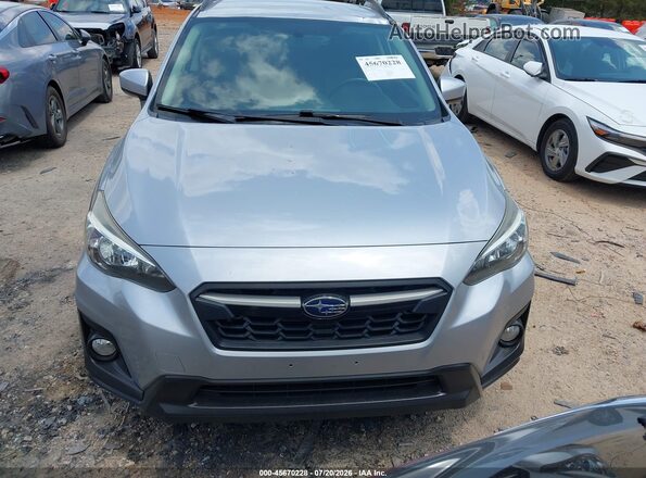 JF2GTACC2K8216424 2019 SUBARU CROSSTREK Silver Instrument cluster view