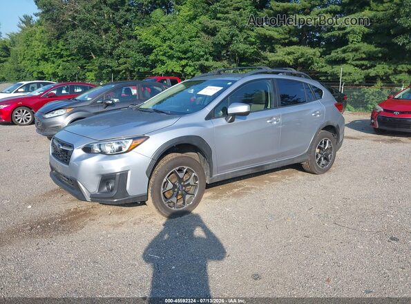 JF2GTACC2K9309809 2019 SUBARU CROSSTREK Серый Передняя левая четверть