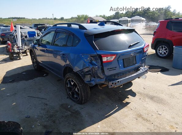 JF2GTACC2KG284230 2019 SUBARU CROSSTREK Blue Հետևի ձախ