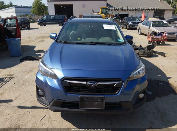 JF2GTACC2KG284230 2019 SUBARU CROSSTREK Blue Սալոնի հետևի տեսք