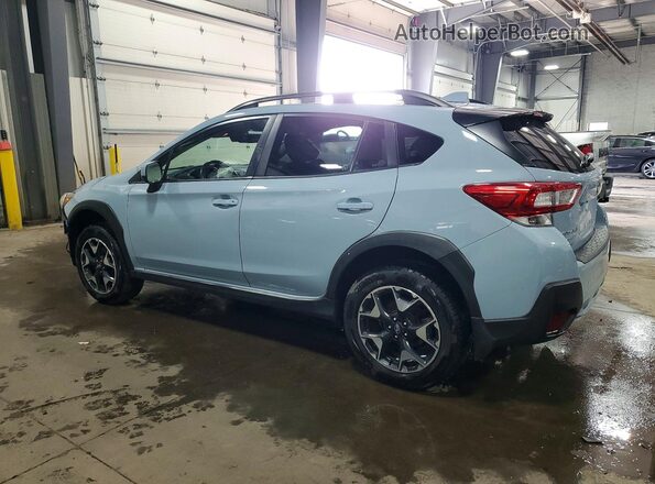 JF2GTACC2KH221722 2019 SUBARU CROSSTREK Blue Trasero izquierdo